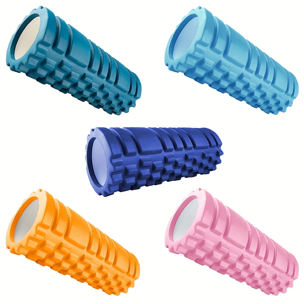 High Density Foam Roller 13 Inch Exercise Roller, Easy to Carry And Durable, for Muscle Relaxation, Yoga Training, Indoor Fitness