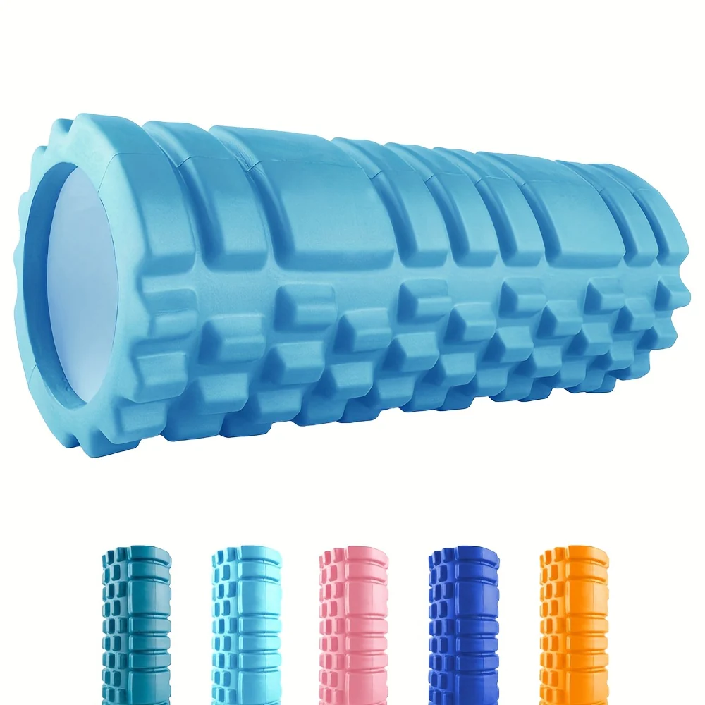 High Density Foam Roller 13 Inch Exercise Roller, Easy to Carry And Durable, for Muscle Relaxation, Yoga Training, Indoor Fitness